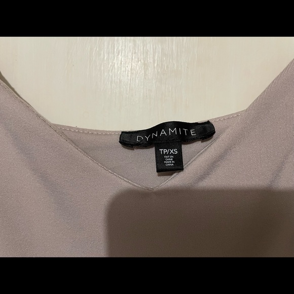 V Neck Cropped Cami/Tank Top - Picture 5 of 5